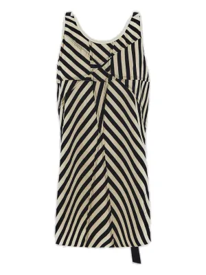Rick Owens DRKSHDW Striped Crewneck Tank Top