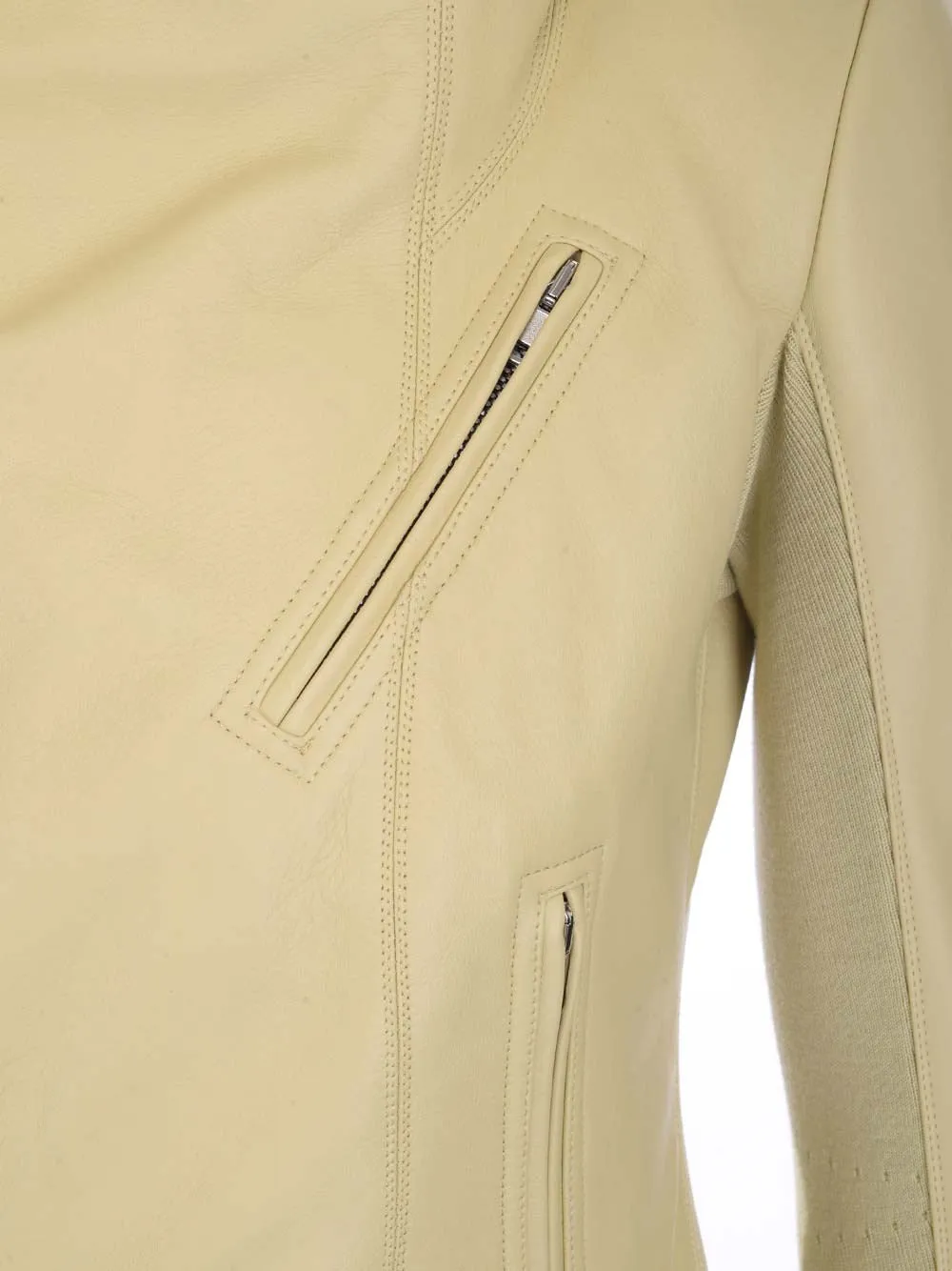 Rick Owens Foldover Neck Zipped Jacket