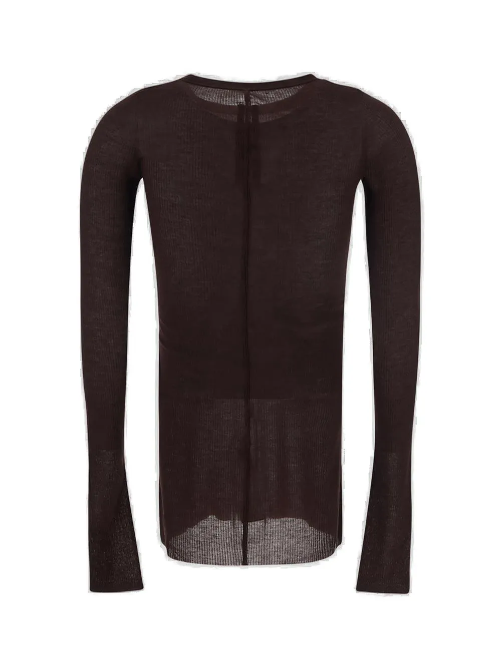 Rick Owens Long-Sleeved Crewneck Top