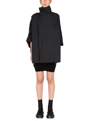 Rick Owens Wrapped Zip-Up Coat