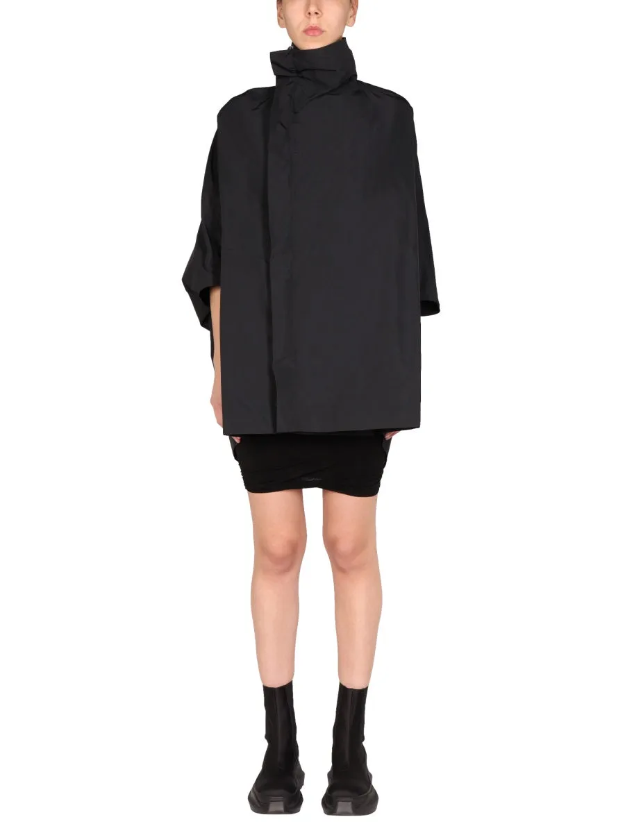 Rick Owens Wrapped Zip-Up Coat
