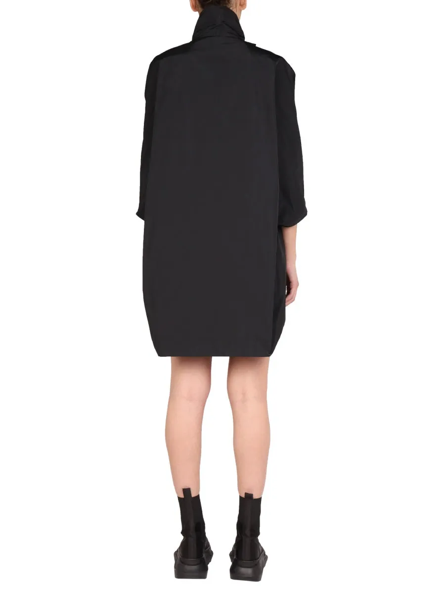 Rick Owens Wrapped Zip-Up Coat