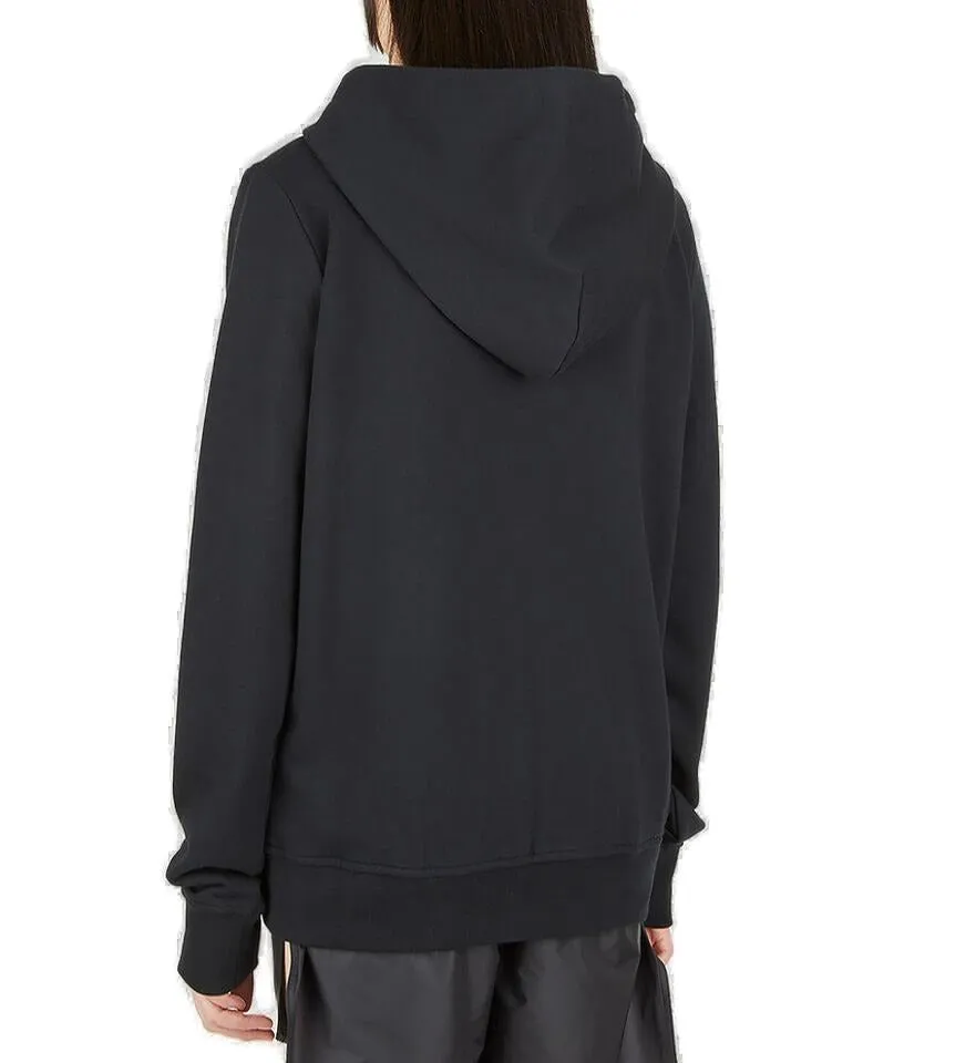 Rick Owens X Champion Logo Embroidered Hoodie