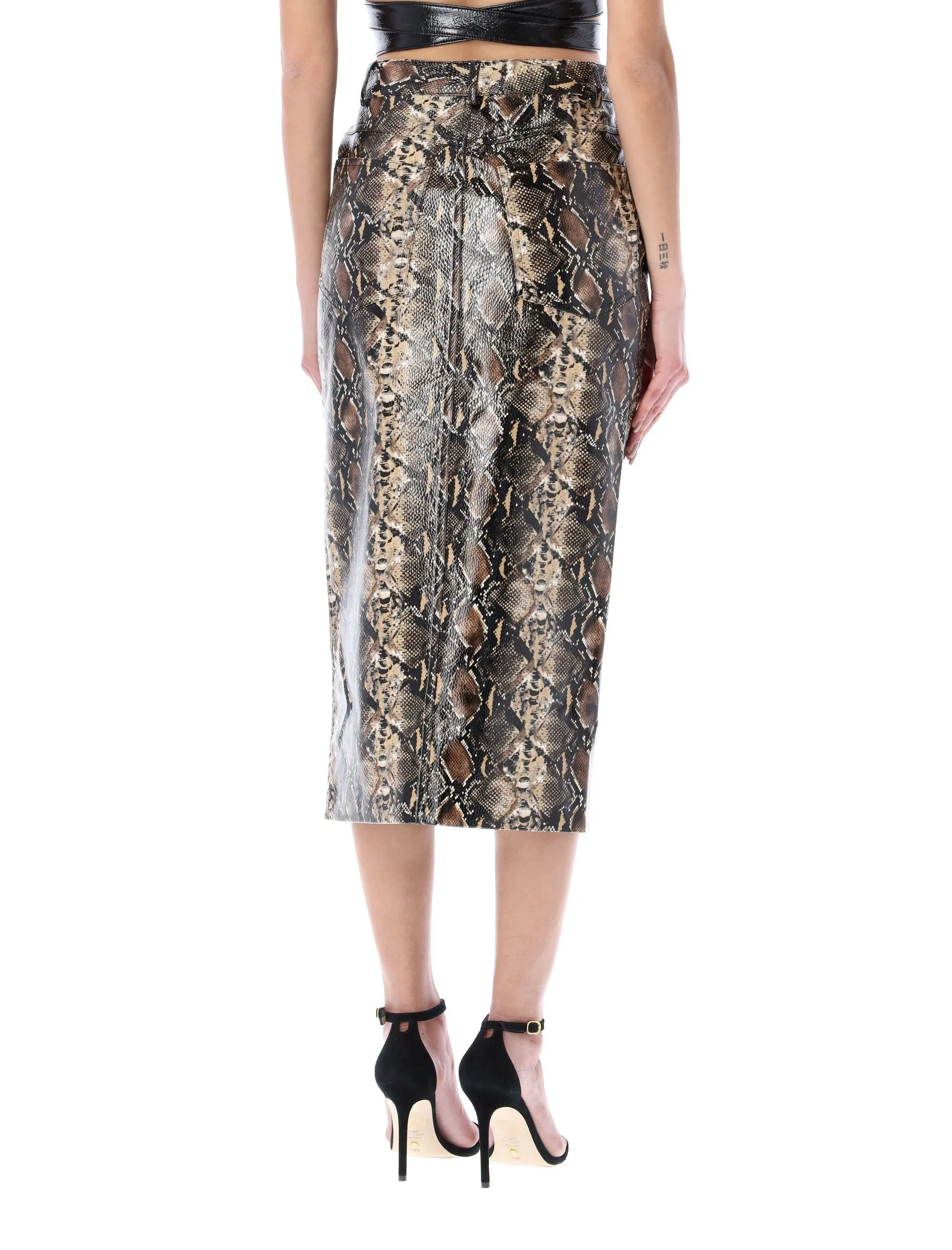 ROTATE High Waist Golda Mini Skirt