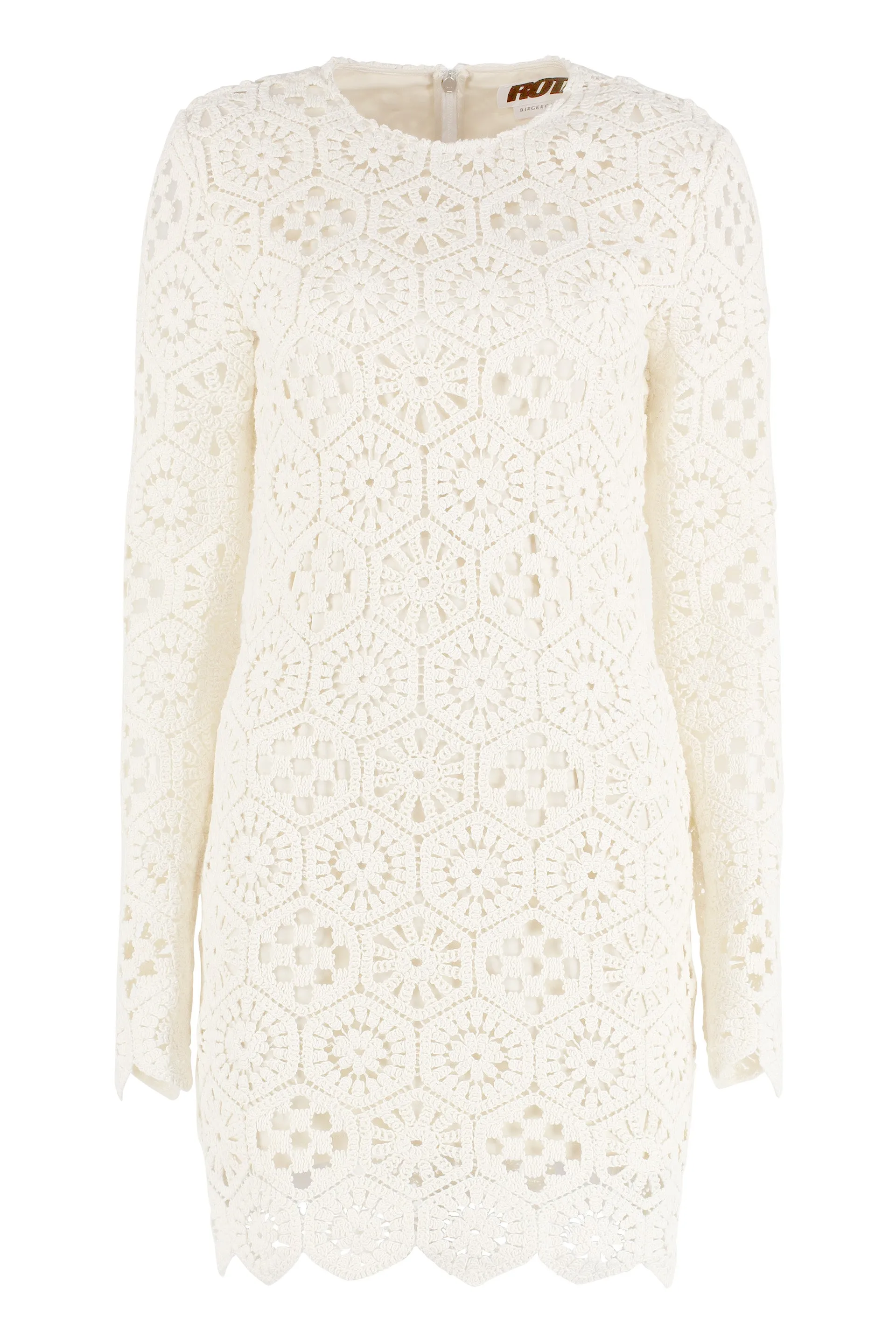 ROTATE Lace Detailed Erna Mini Dress