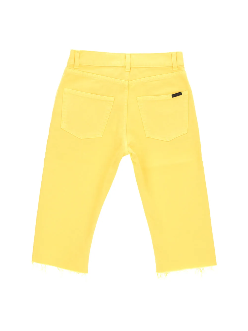 Saint Laurent Button Detailed Bermuda Shorts