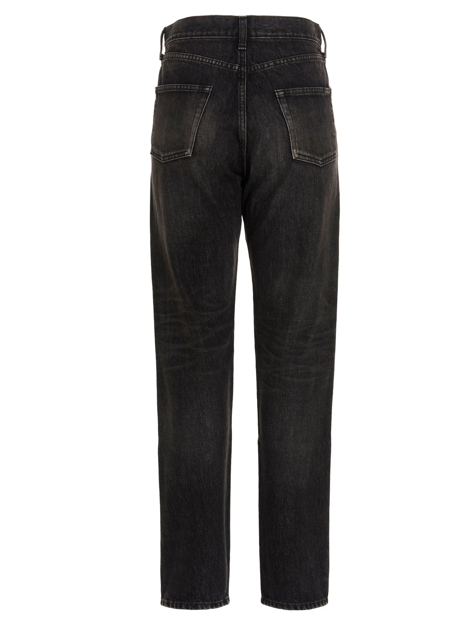 Saint Laurent High Waist Slim-Fit Jeans
