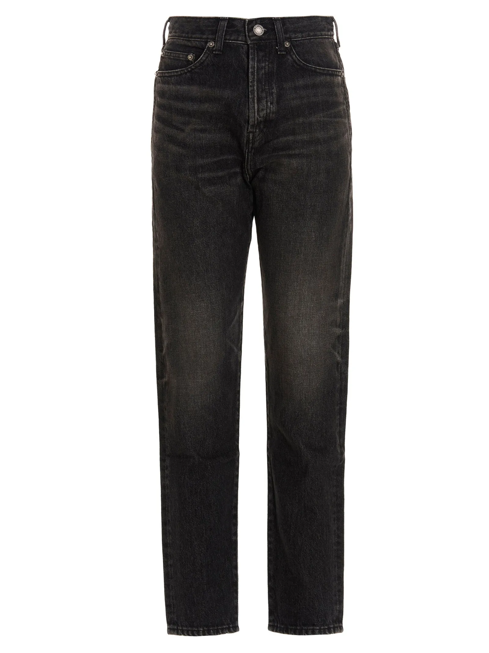 Saint Laurent High Waist Slim-Fit Jeans