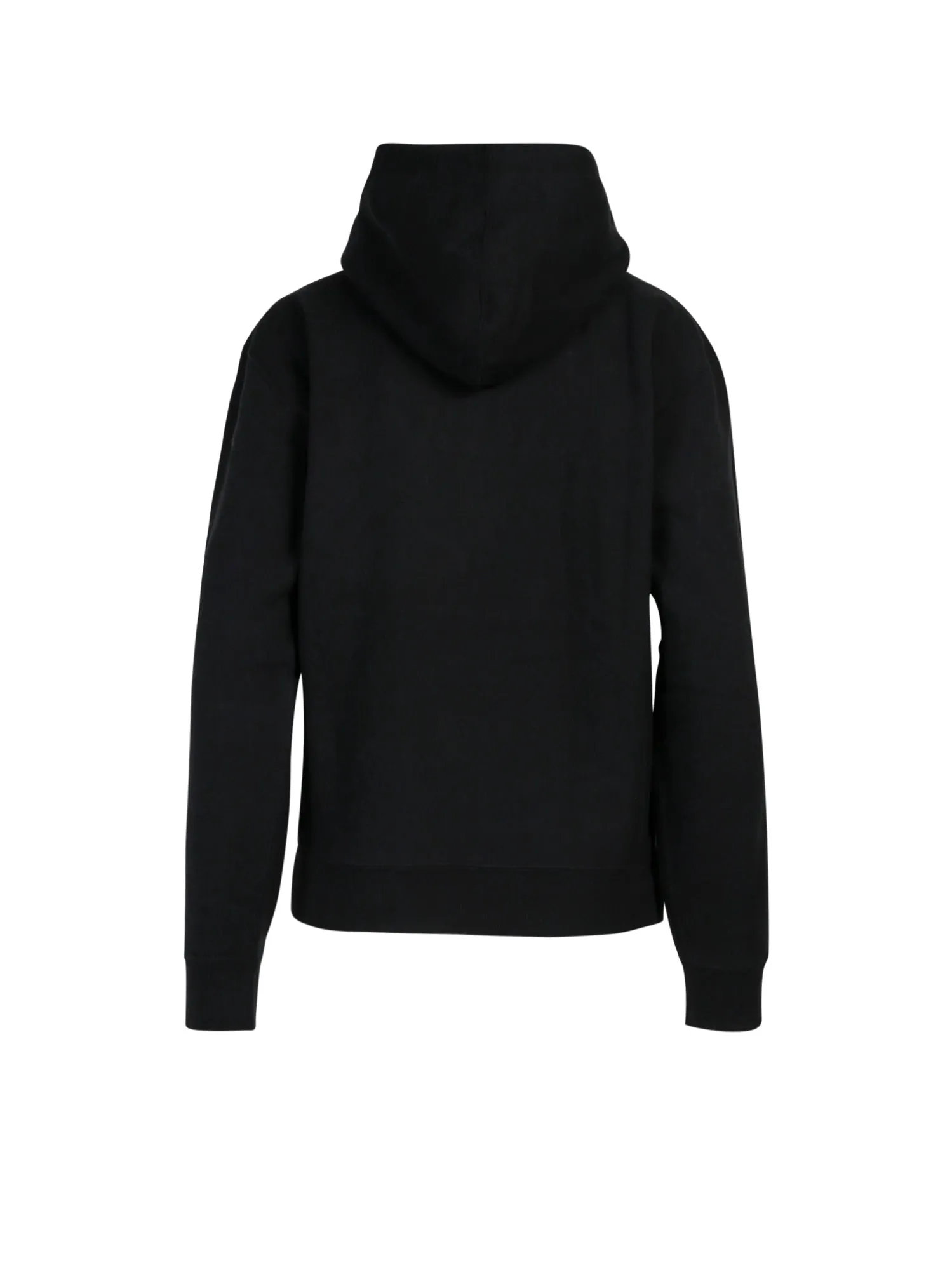 Saint Laurent Logo Detailed Drawstring Hoodie