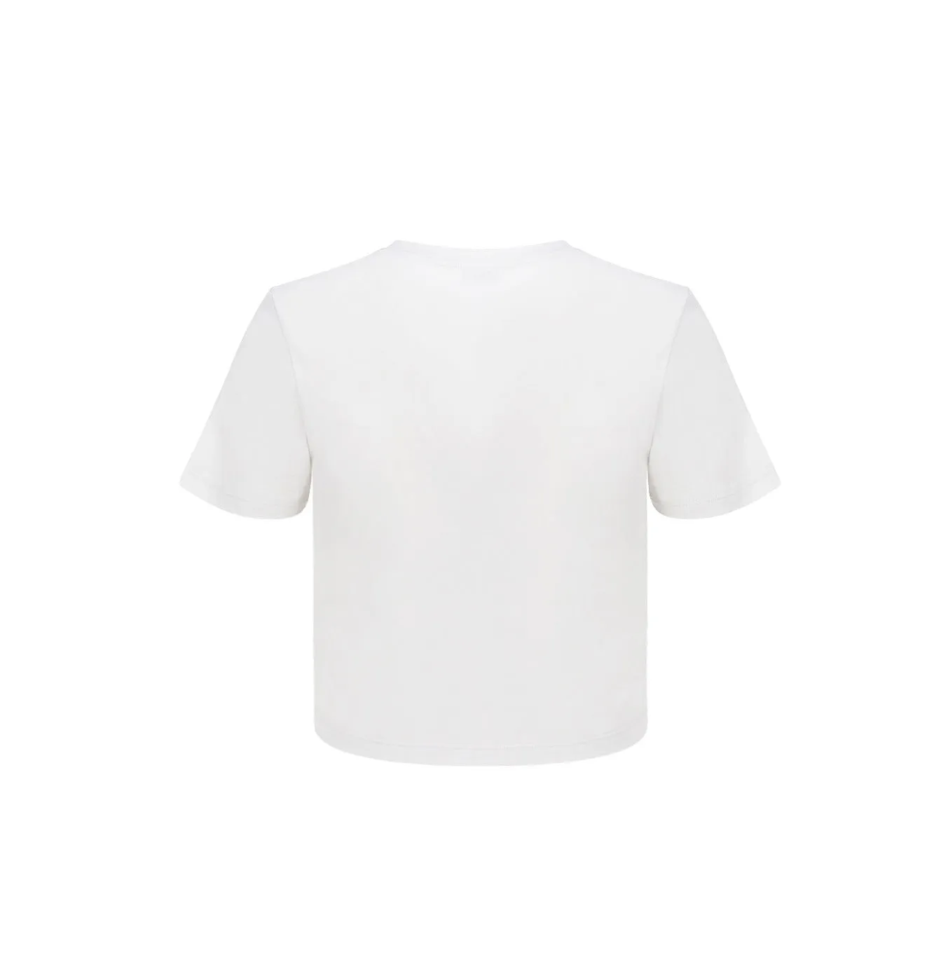 Saint Laurent Logo Embroidered Crewneck T-Shirt