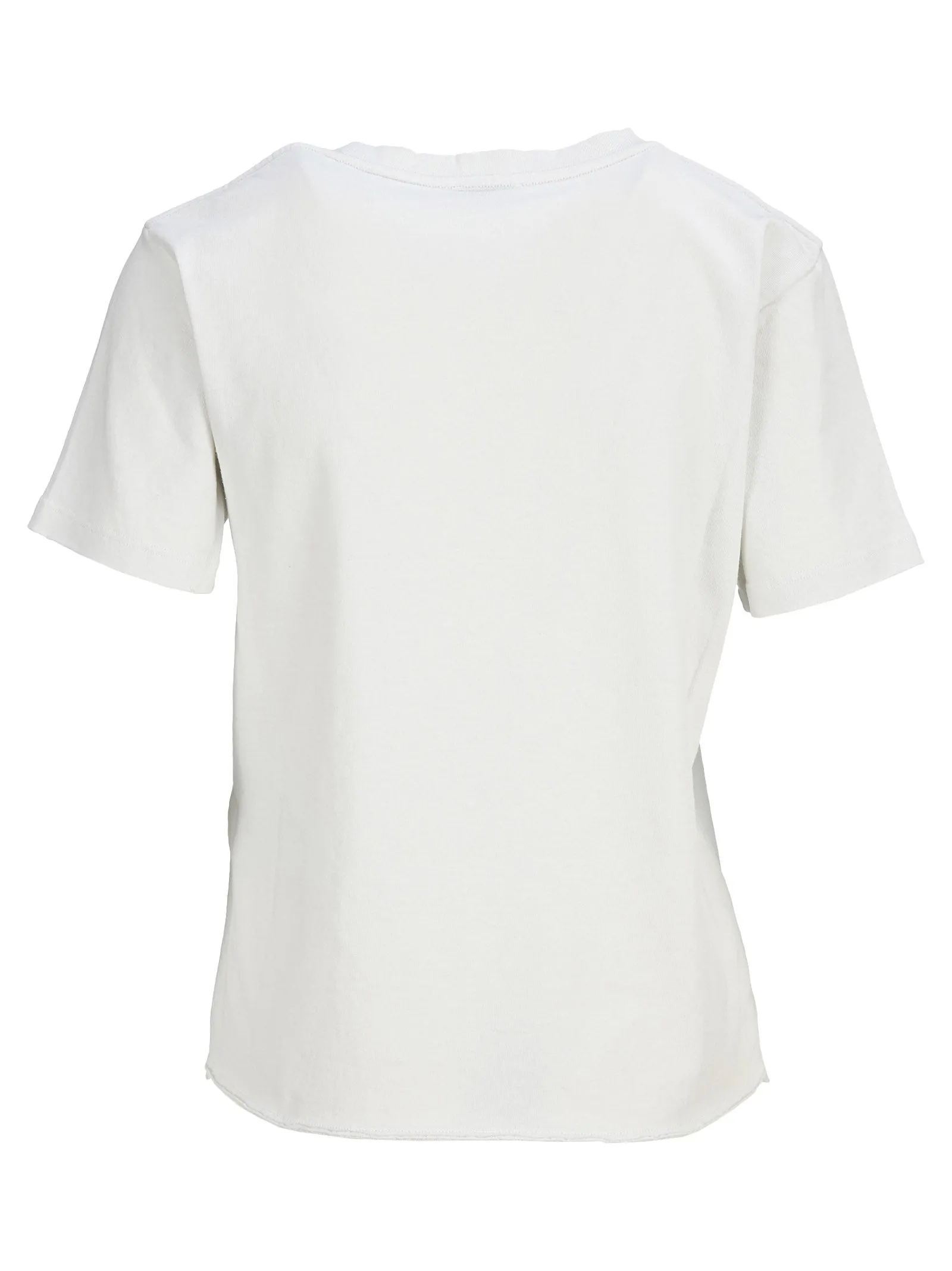 Saint Laurent Slogan Print Crewneck T-Shirt