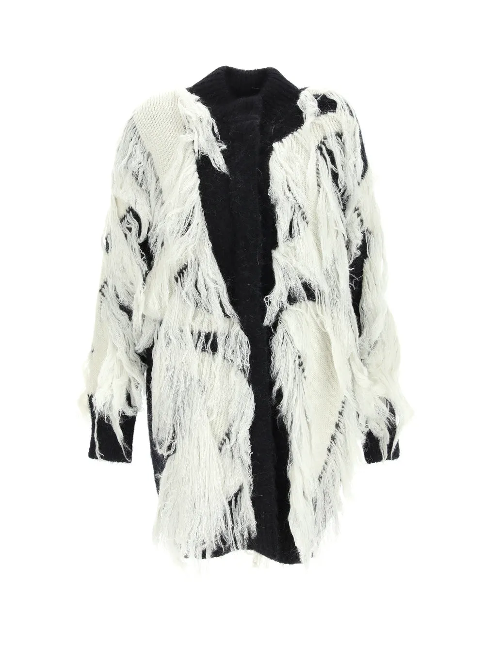 Salvatore Ferragamo Draped-Tassel Straight Hem Jacket