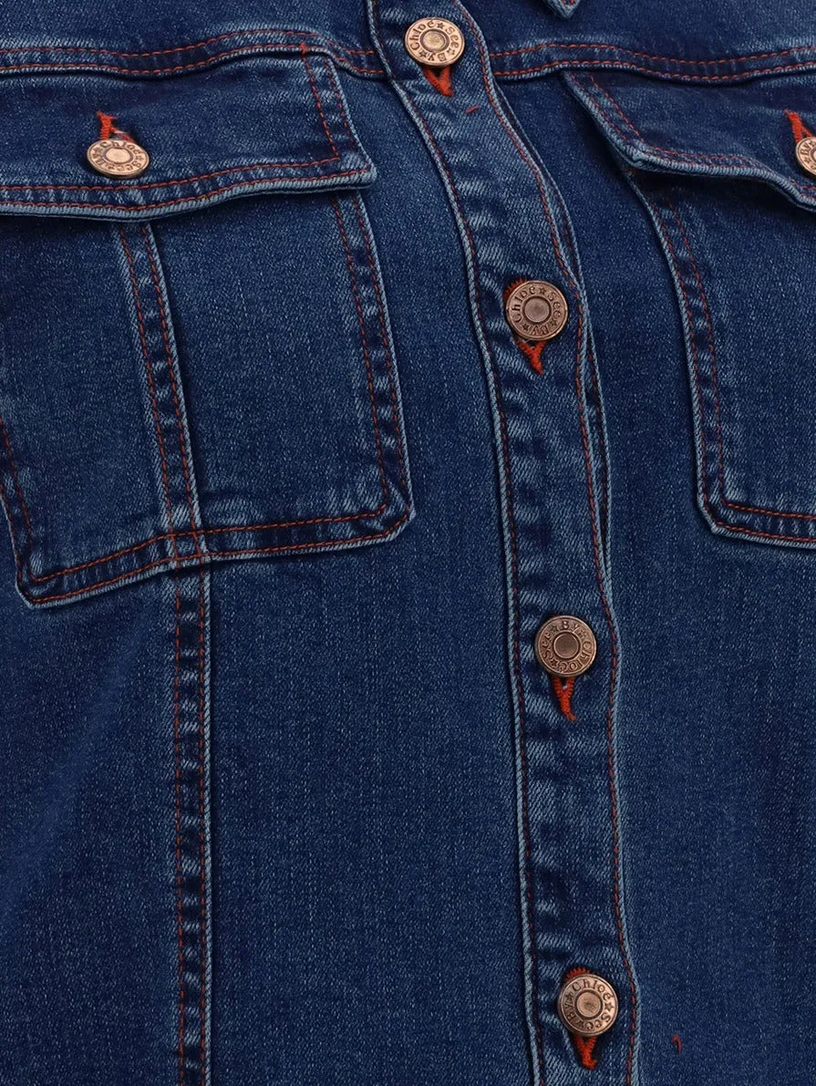 See By Chlo Buttoned Denim Jacket