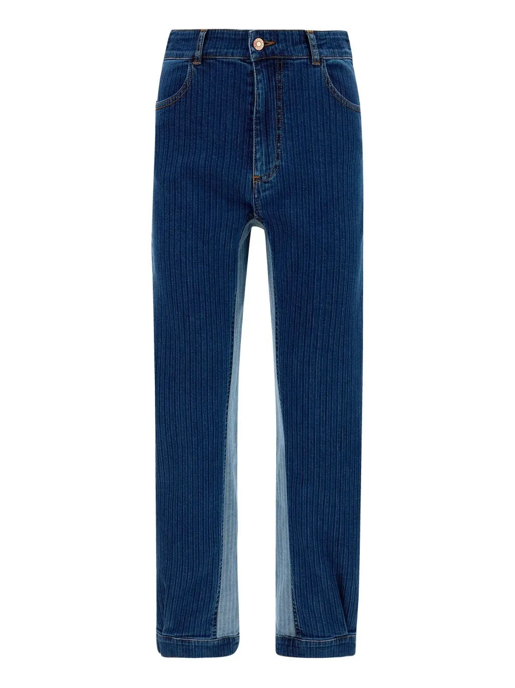 See By Chlo High Waist Striped Jeans