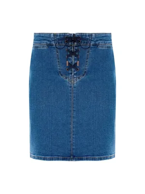 See By Chlo Mini Denim Skirt