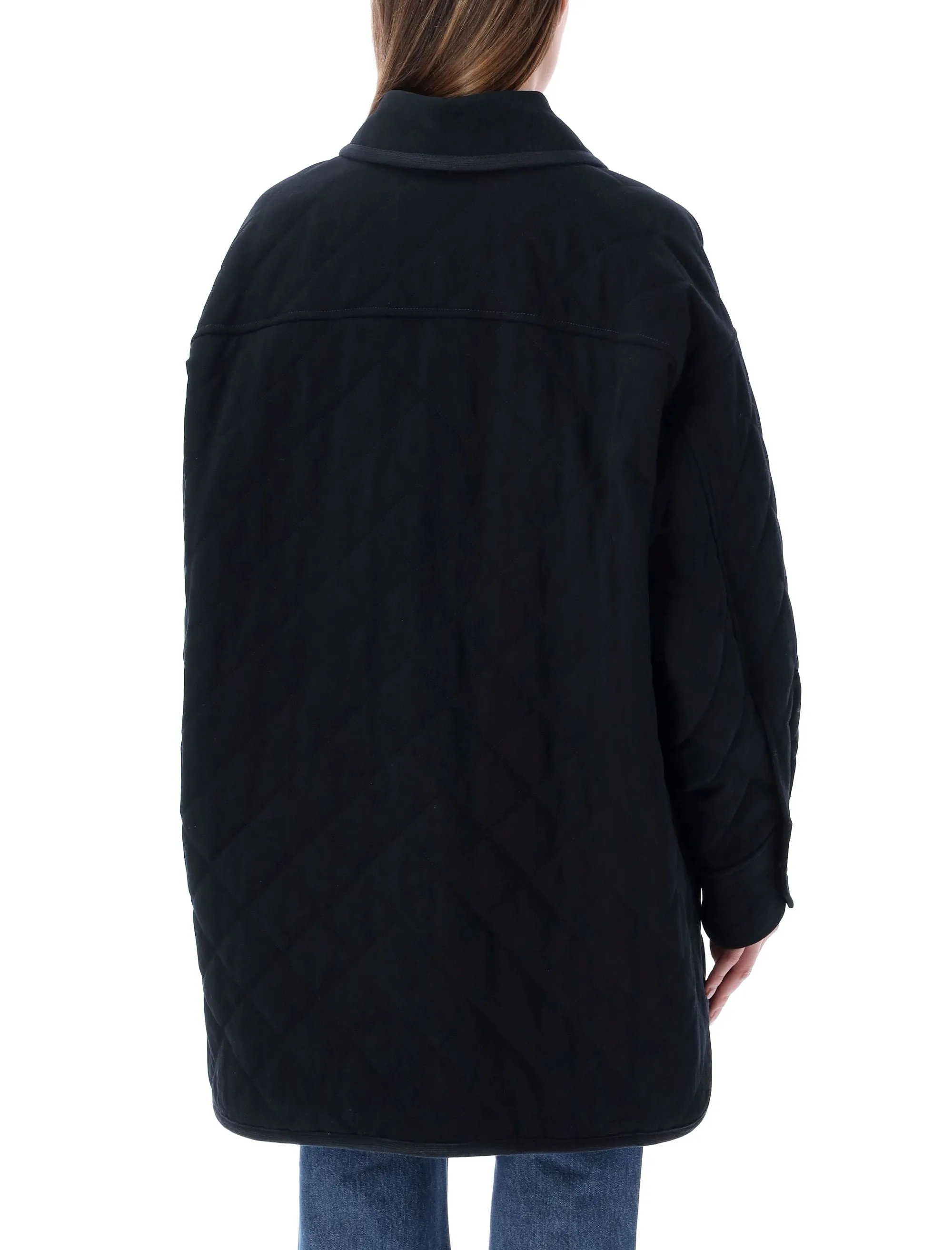 See By Chlo Oversized Quilted Coat