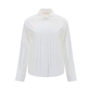 See By Chlo Pleated Long-Sleeved Shirt