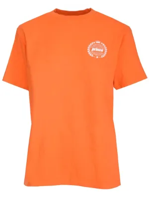 Sporty & Rich Logo Printed Crewneck T-Shirt