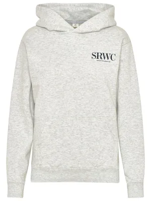 Sporty & Rich Logo Printed Long-Sleeved Hoodie