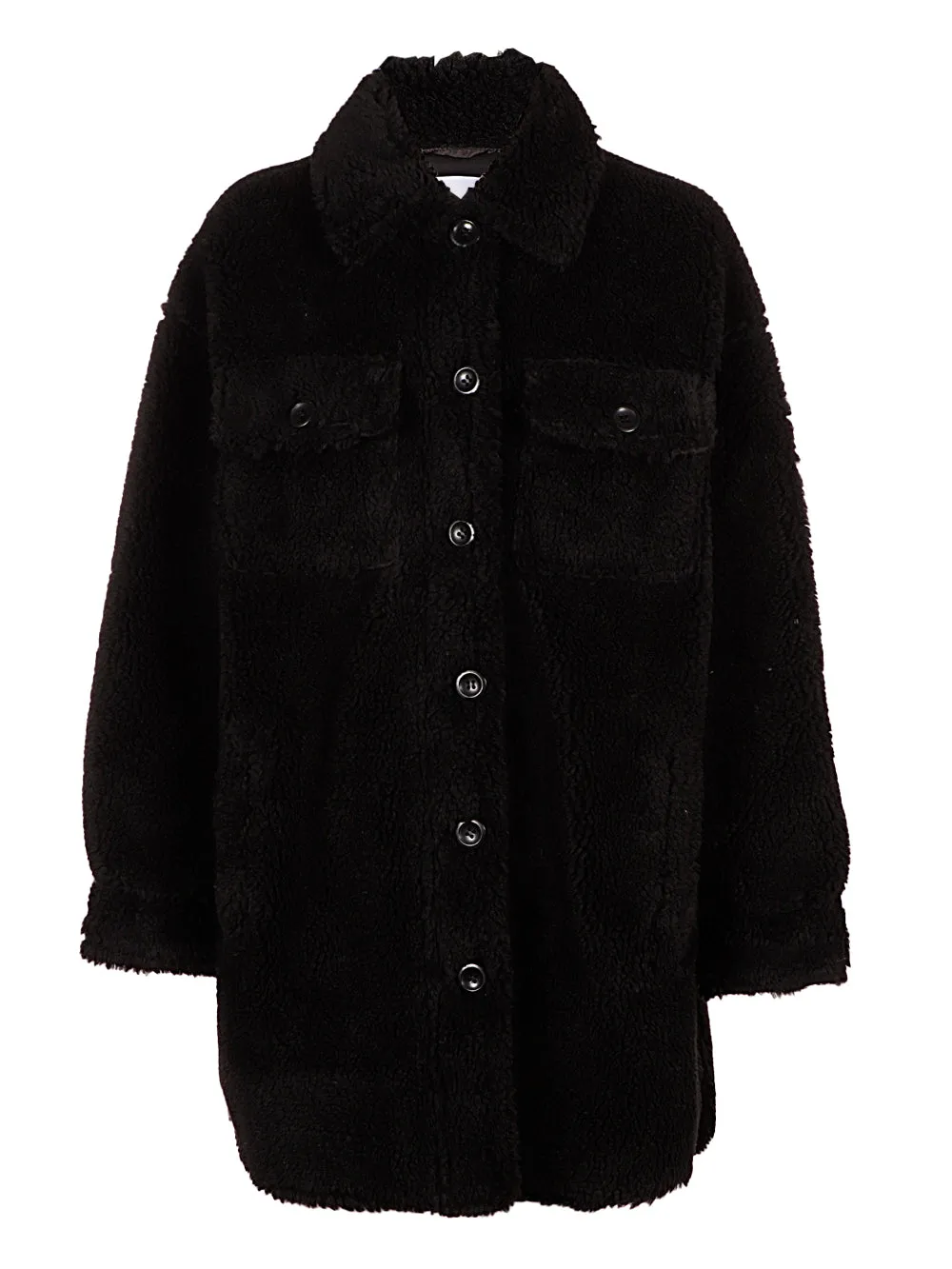 Stand Studio Faux-Fur Single Breasted Coat