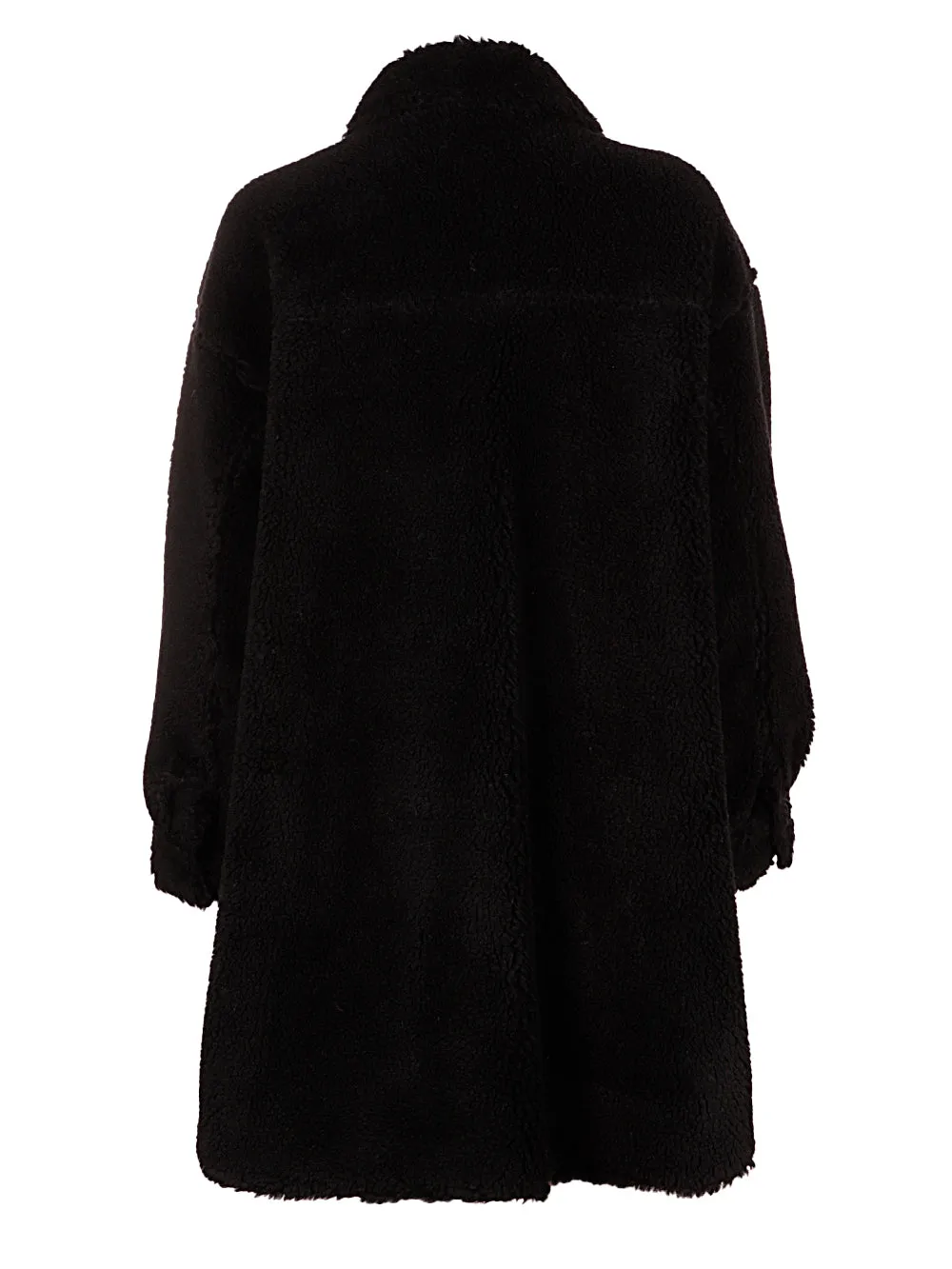 Stand Studio Faux-Fur Single Breasted Coat