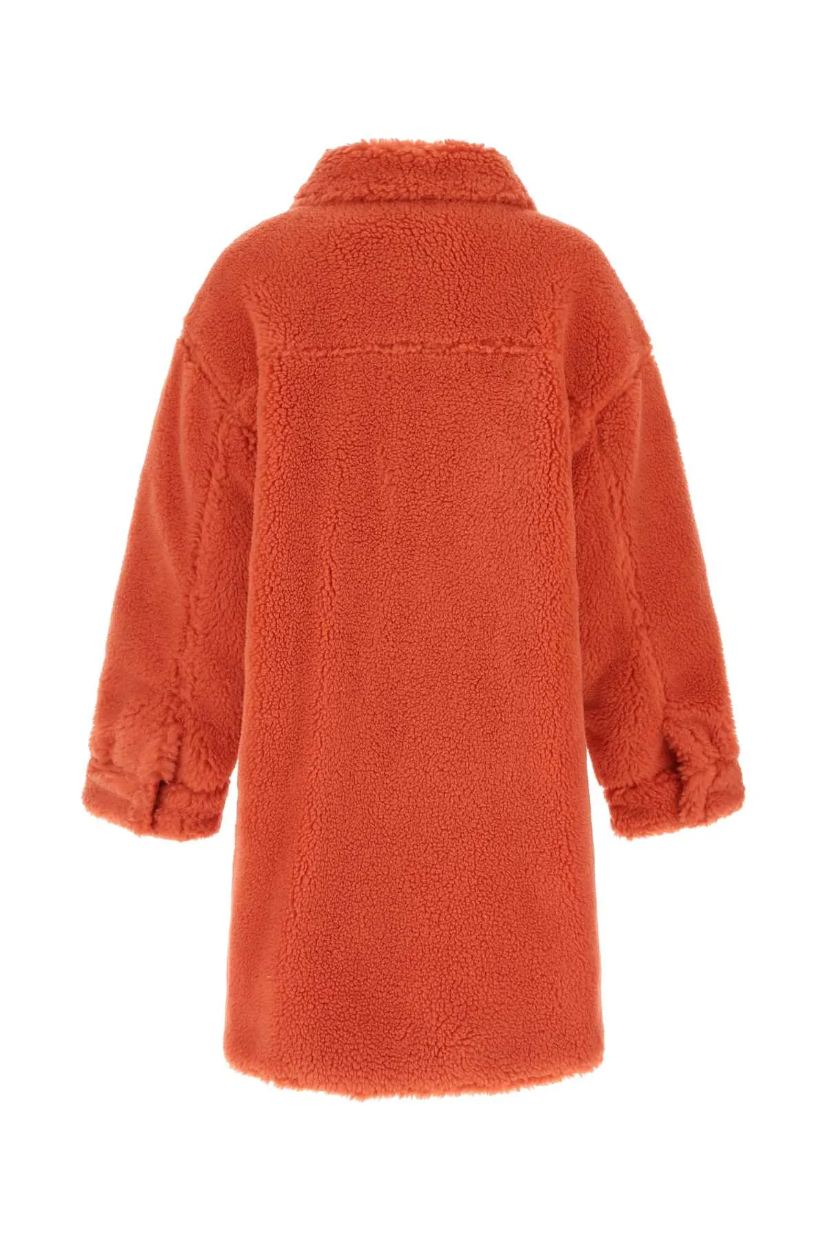 Stand Studio Sabi Faux-Fur Single Breasted Coat
