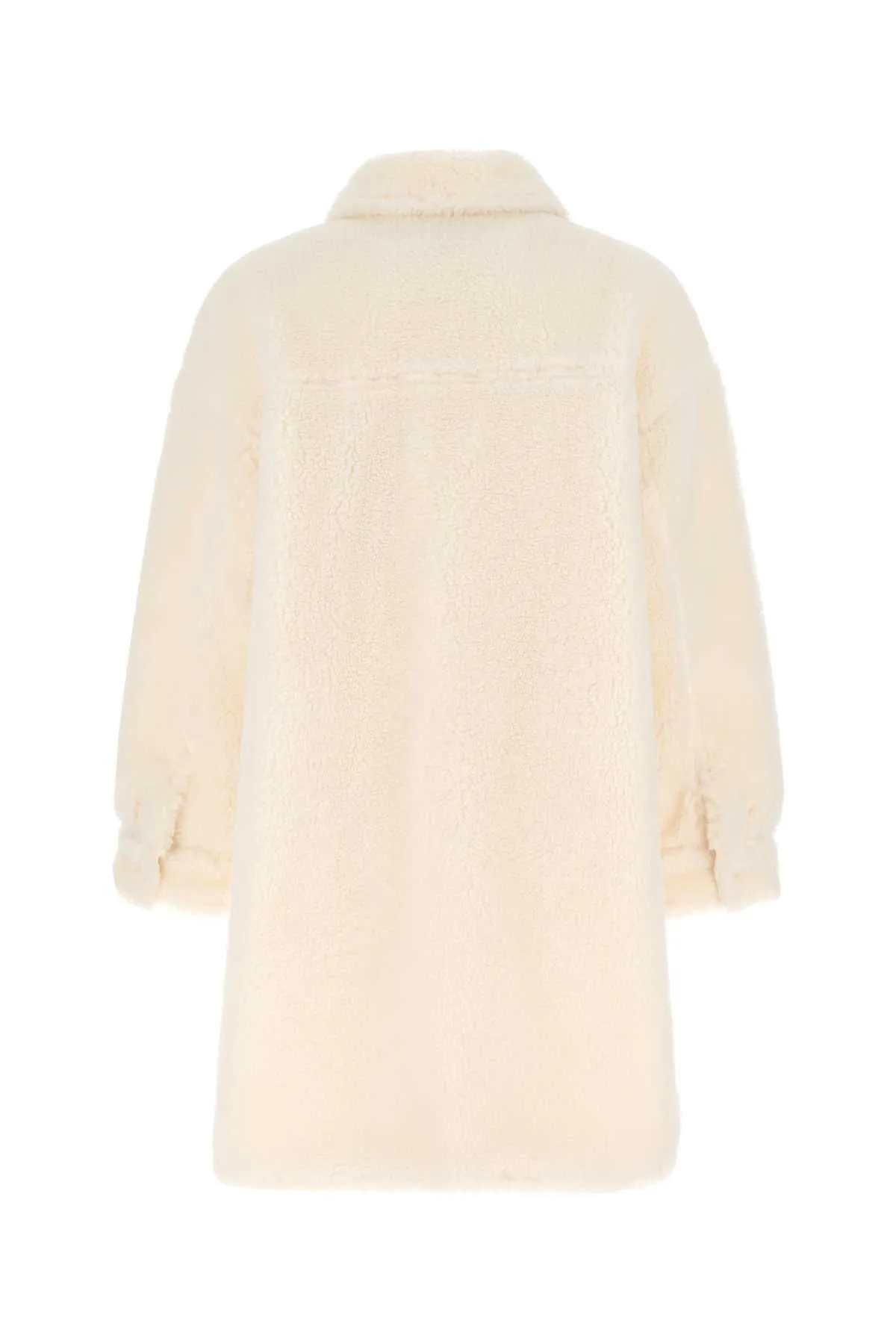 Stand Studio Sabi Faux-Fur Single Breasted Coat