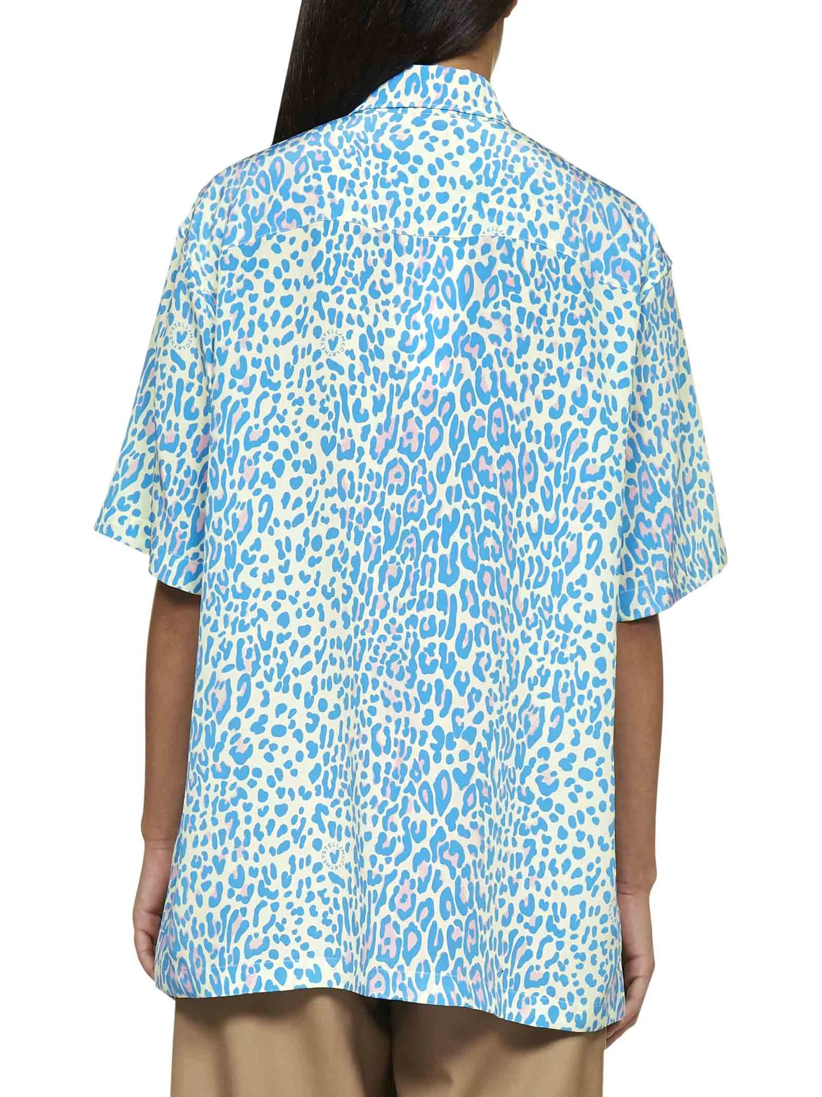 Stella McCartney Allover Printed Short-Sleeved Shirt