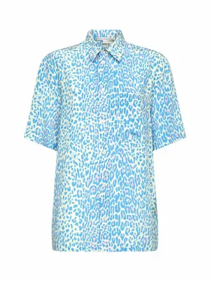 Stella McCartney Allover Printed Short-Sleeved Shirt