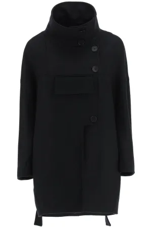 Stella McCartney Belted Waist Single-Breasted Short Coat