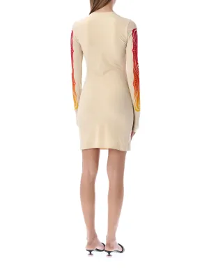 Stella McCartney Fluid Printed Mini Dress