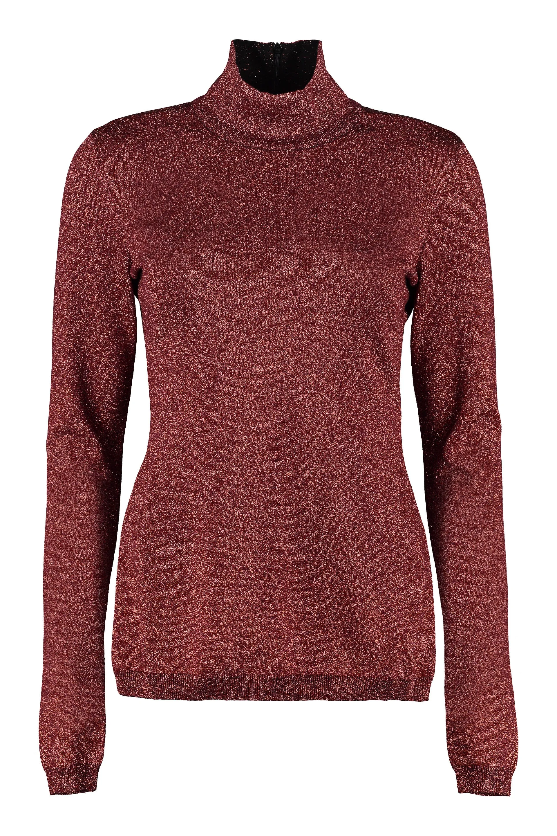 Stella McCartney High Neck Metallic Top