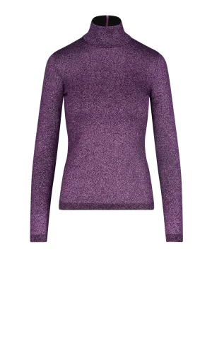 Stella McCartney High Neck Metallic Top