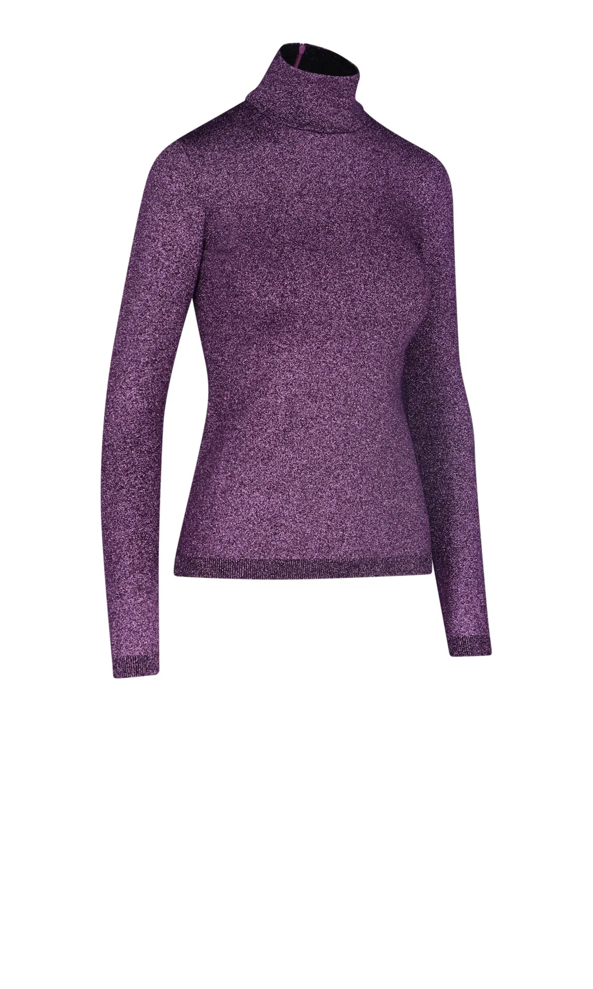 Stella McCartney High Neck Metallic Top