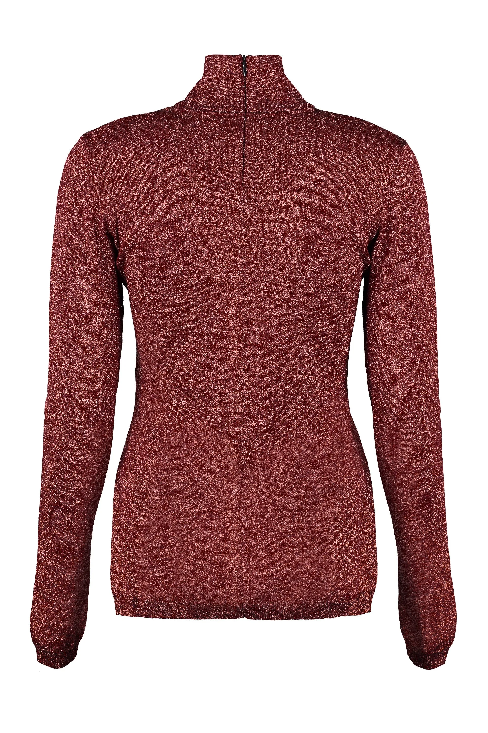 Stella McCartney High Neck Metallic Top