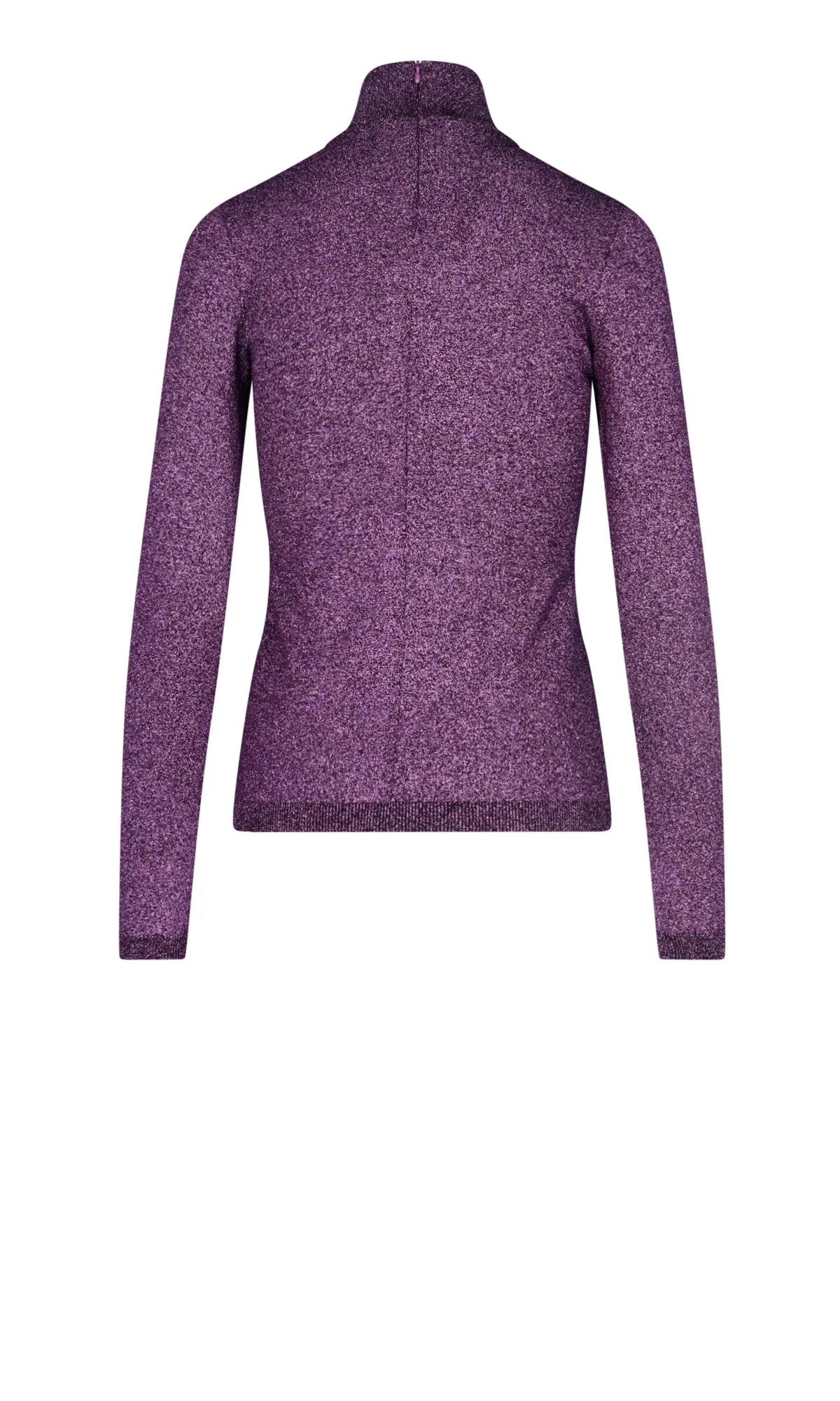 Stella McCartney High Neck Metallic Top