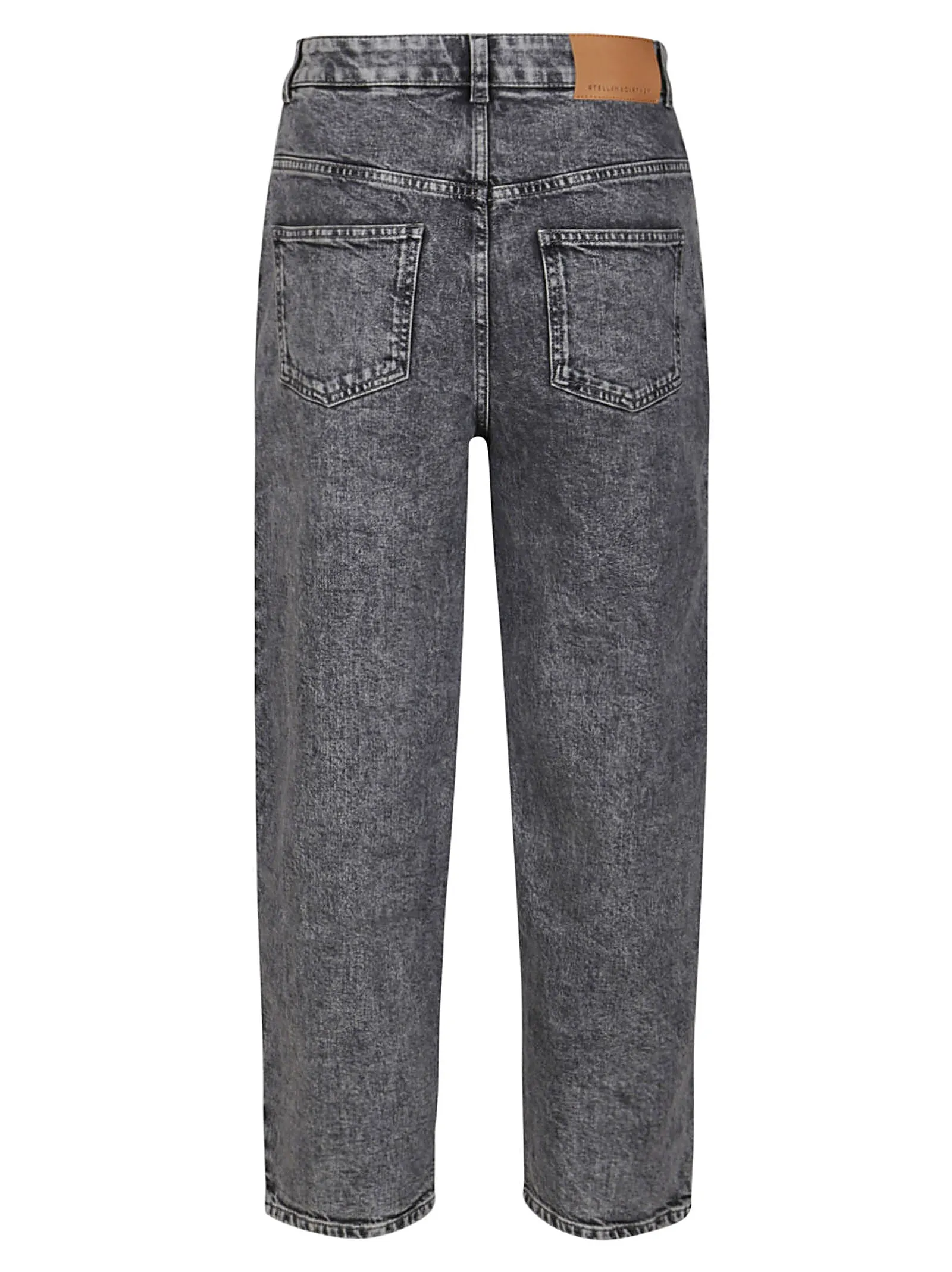 Stella McCartney Logo Embroidered Panelled Jeans