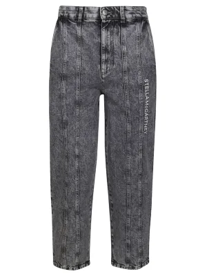 Stella McCartney Logo Embroidered Panelled Jeans