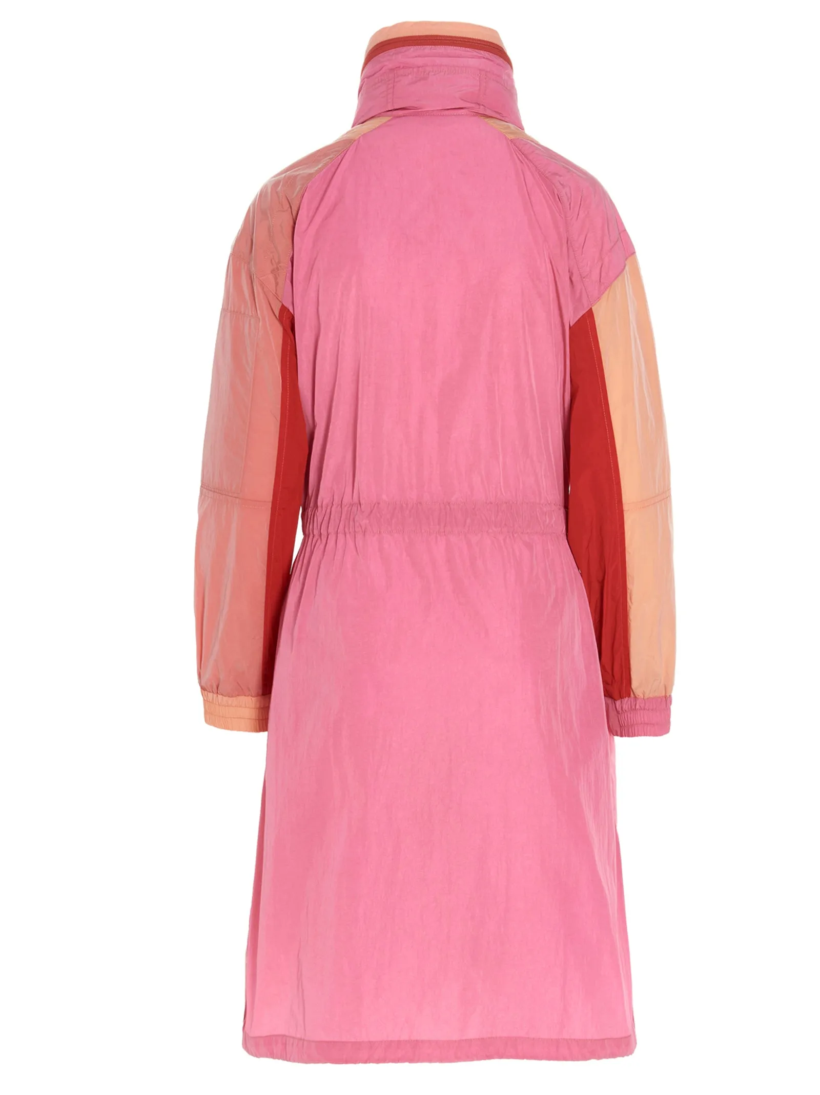 Stella McCartney Maia Colour-Block Belted Coat