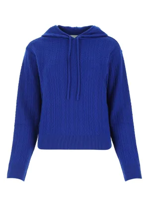 Stella McCartney Ribbed Knit Straight Hem Hoodie