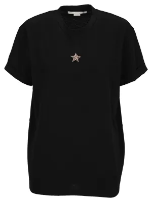 Stella McCartney Star Embellished Crewneck T-Shirt