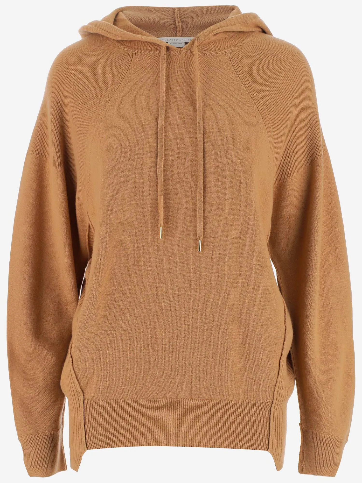Stella McCartney Step-Hem Knitted Hoodie