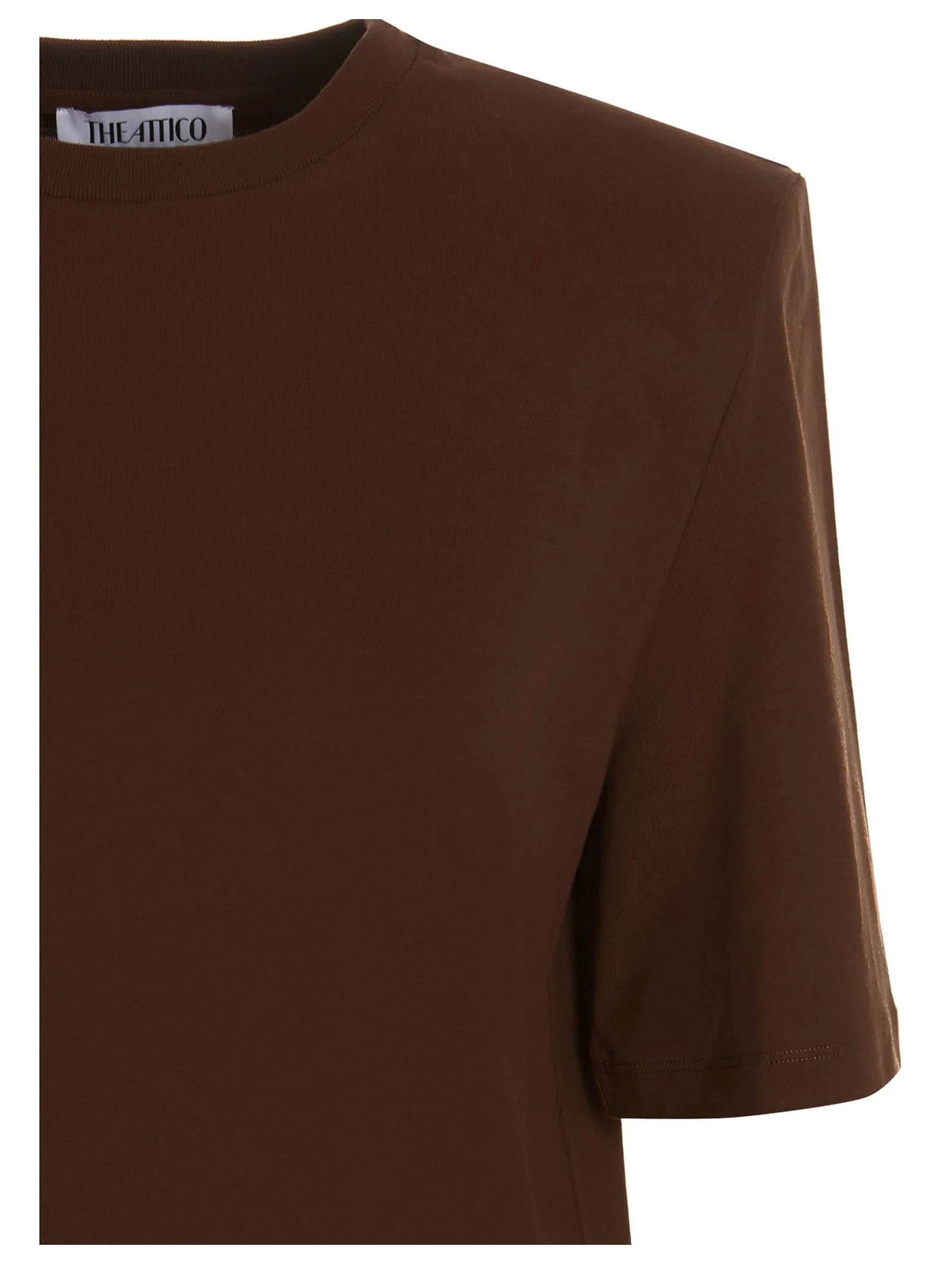 The Attico Crewneck Short-Sleeved T-Shirt