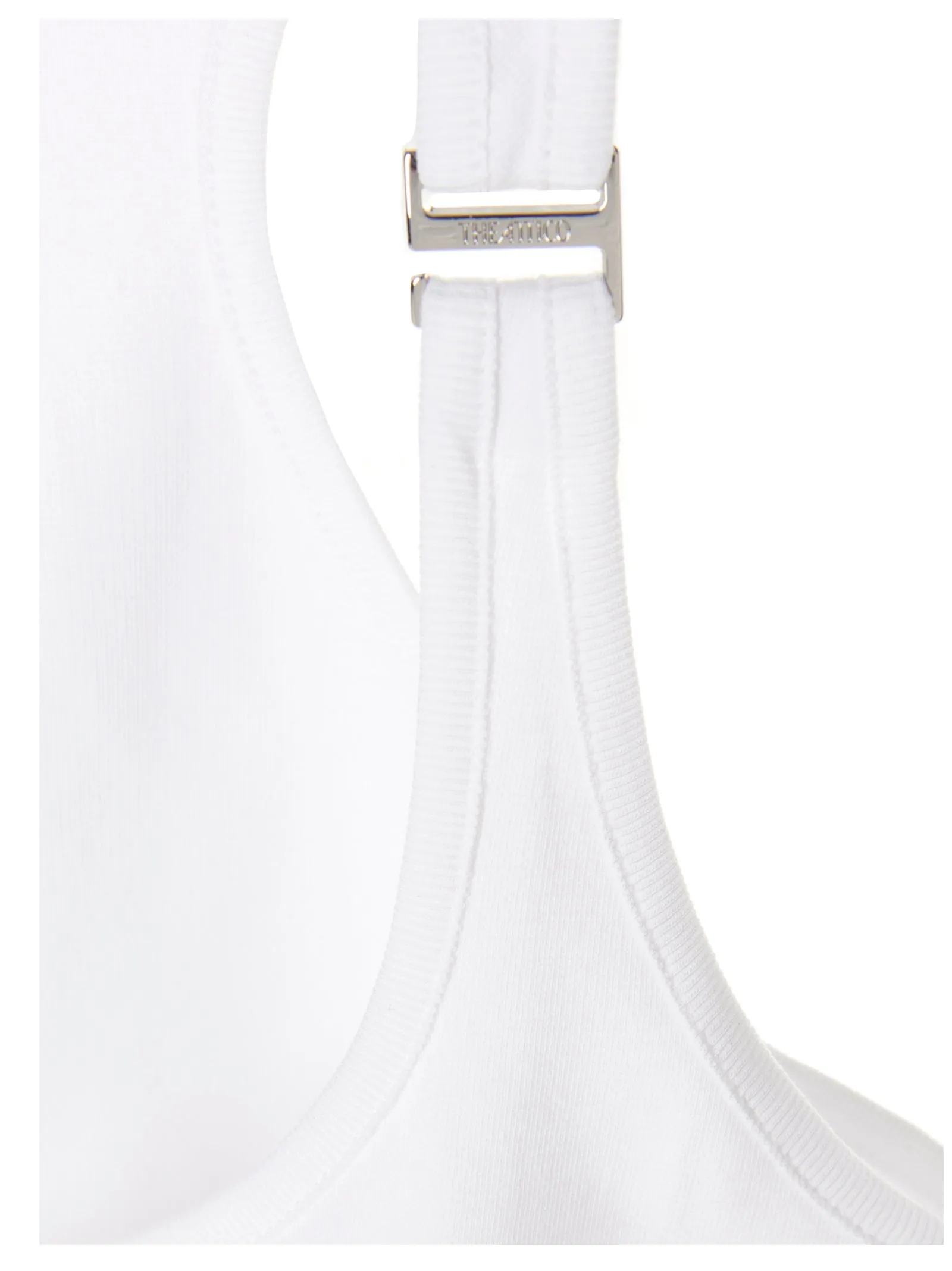 The Attico Square-Neck Tank Top
