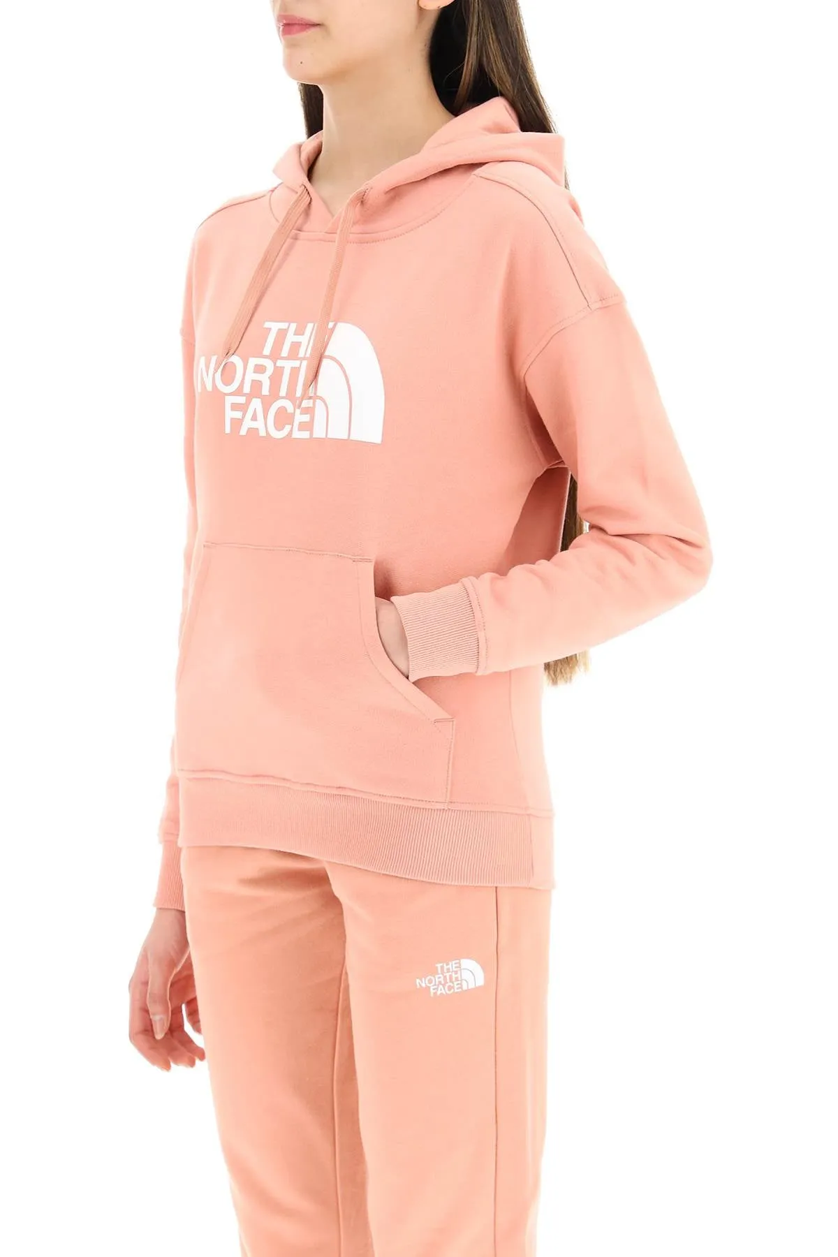 The North Face Logo Printed Drawstring Hoodie