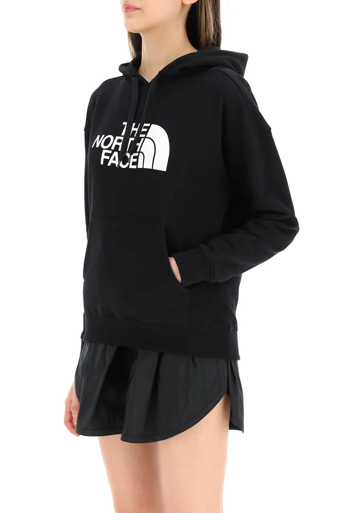 The North Face Logo Printed Drawstring Hoodie