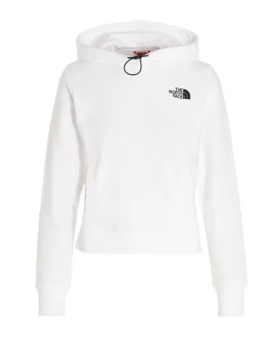The North Face Logo Printed Drawstring Hoodie