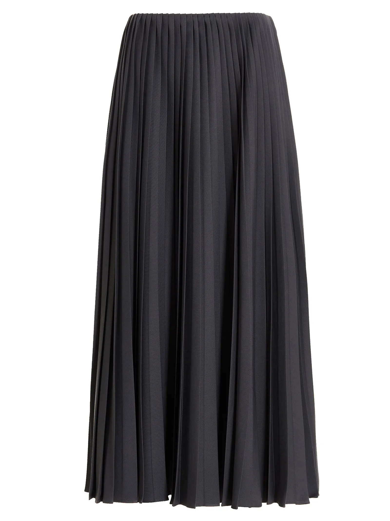 The Row Pleated Midi Skirt