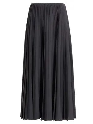 The Row Pleated Midi Skirt