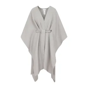 The Row Toba Tie-Waist Wrapped Coat